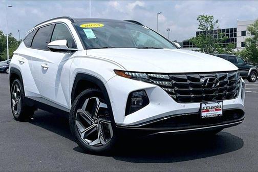 Serenity White Pearl 2023 Hyundai TUCSON Limited