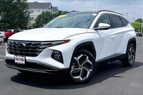 Serenity White Pearl 2023 Hyundai TUCSON Limited