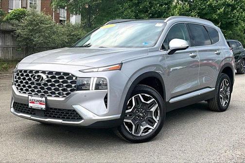 Shimmering Silver 2023 Hyundai SANTA FE Limited