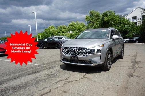 Shimmering Silver 2023 Hyundai SANTA FE Limited