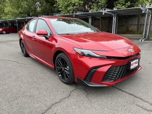 Red 2026 Toyota Camry SE