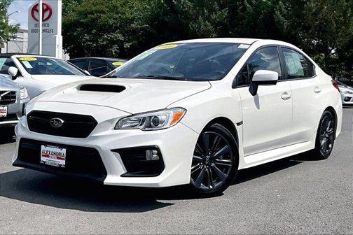 Crystal White Pearl 2020 Subaru WRX Base