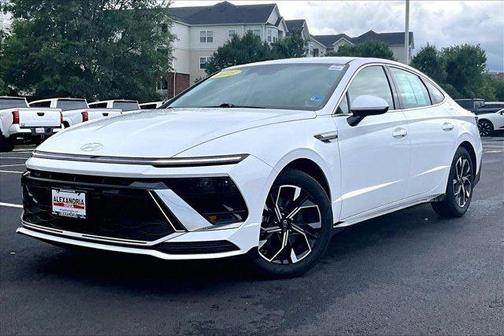 White 2025 Hyundai SONATA SEL
