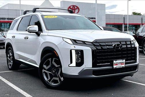 Hyper White 2023 Hyundai PALISADE Limited