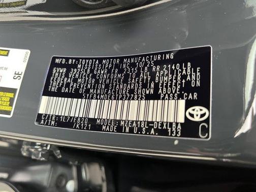 2026 Toyota Corolla LE