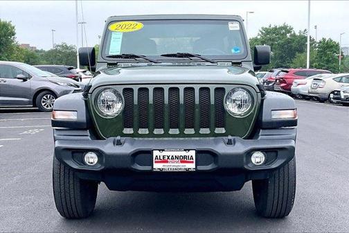 Sarge Green Clearcoat 2022 Jeep Wrangler Unlimited Sport