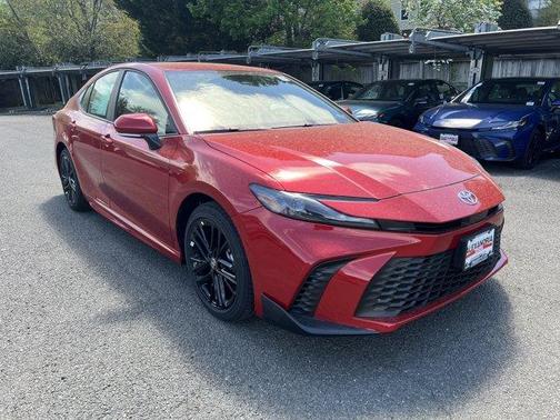 Red 2026 Toyota Camry SE