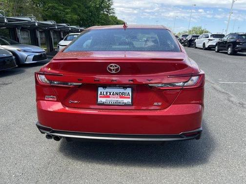 Red 2026 Toyota Camry SE