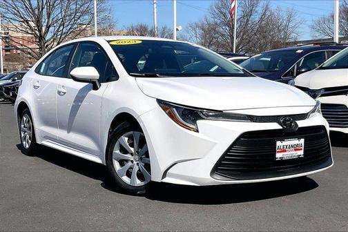 White 2023 Toyota Corolla LE