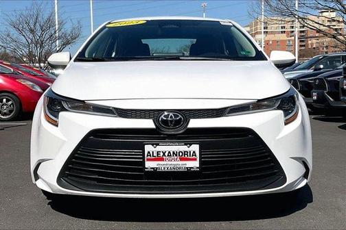 White 2023 Toyota Corolla LE