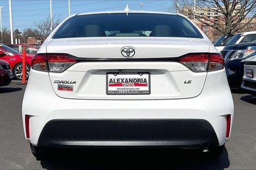 White 2023 Toyota Corolla LE