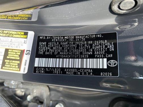 2026 Toyota Camry XSE