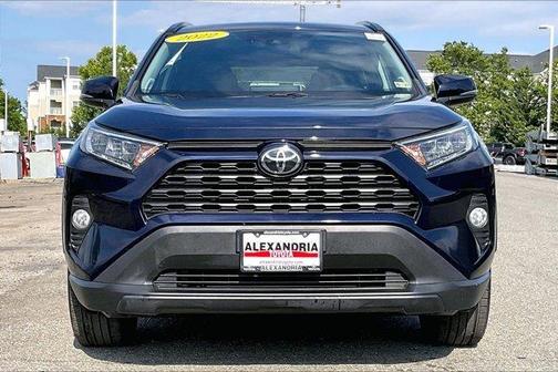Blue 2020 Toyota RAV4 XLE Premium