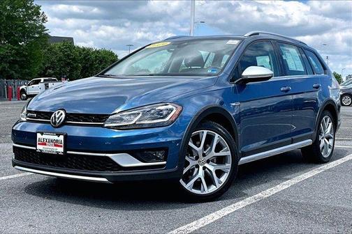 Silk Blue Metallic 2019 Volkswagen Golf Alltrack TSI SE