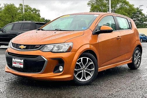 Orange Burst Metallic 2017 Chevrolet Sonic LT
