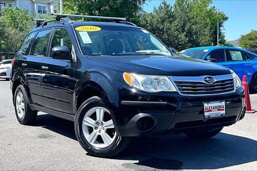 Obsidian Black Pearl 2010 Subaru Forester 2.5X