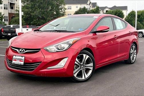 Geranium Red 2015 Hyundai ELANTRA Sport