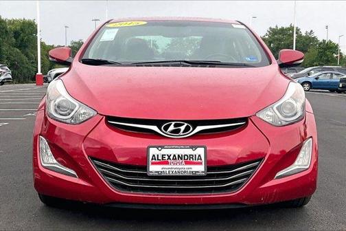 Geranium Red 2015 Hyundai ELANTRA Sport