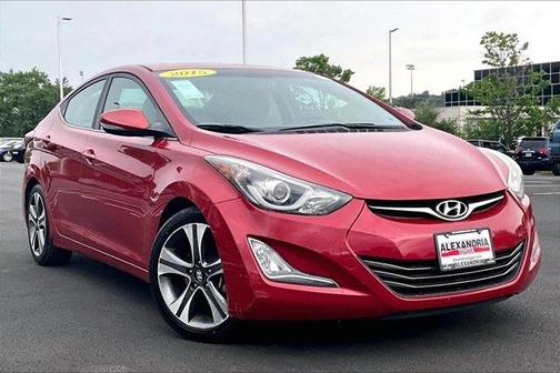 Geranium Red 2015 Hyundai ELANTRA Sport