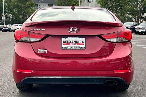 Geranium Red 2015 Hyundai ELANTRA Sport