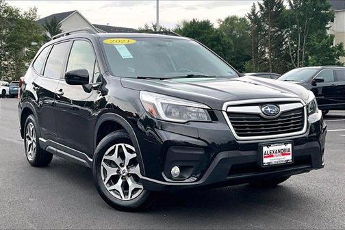 Crystal Black Silica 2021 Subaru Forester Premium