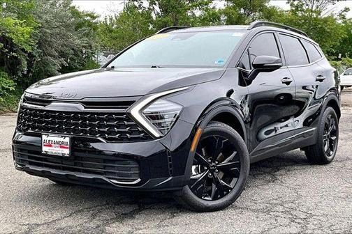 Ebony Black 2025 Kia Sportage X-Line