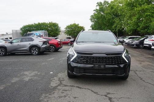 Ebony Black 2025 Kia Sportage X-Line