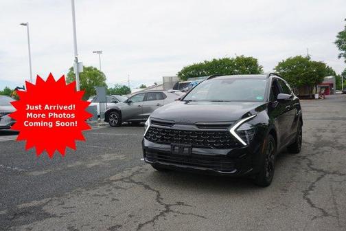 Ebony Black 2025 Kia Sportage X-Line