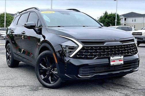 Ebony Black 2025 Kia Sportage X-Line