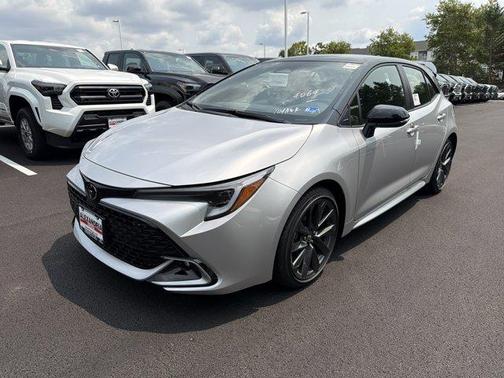 Classic Silver Metallic 2026 Toyota Corolla Hatchback XSE