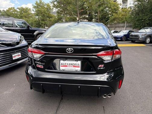 Midnight Black Metallic 2026 Toyota Corolla Hybrid SE