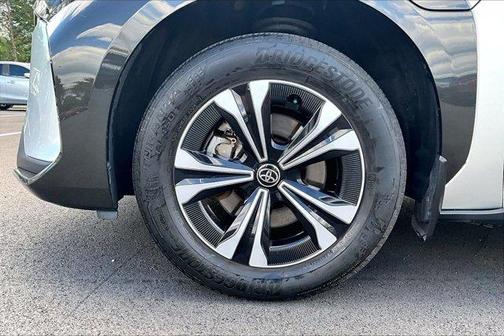 Silver 2023 Toyota bZ4X XLE