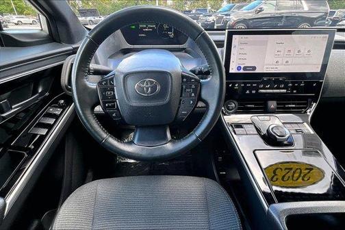 Silver 2023 Toyota bZ4X XLE