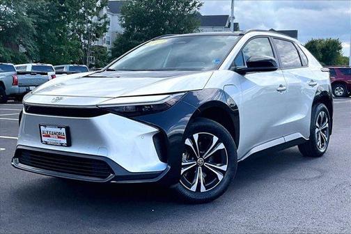 Silver 2023 Toyota bZ4X XLE