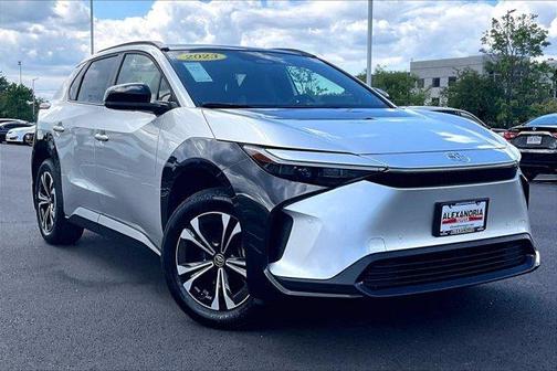 Silver 2023 Toyota bZ4X XLE