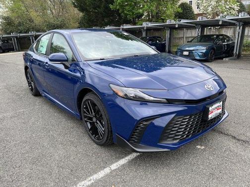 Blue 2026 Toyota Camry SE