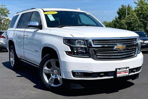 Summit White 2017 Chevrolet Tahoe Premier