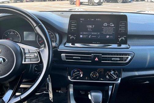 Dark Ocean Blue / White Roof 2021 Kia Seltos S