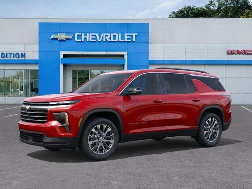 Radiant Red 2026 Chevrolet Traverse LT
