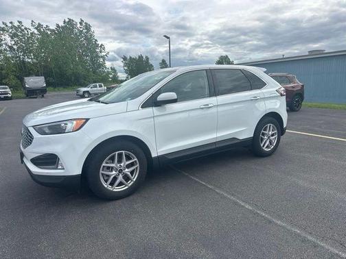 Oxford White 2023 Ford Edge SEL