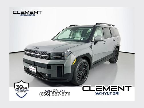 Hampton Gray 2026 Hyundai SANTA FE HEV Calligraphy