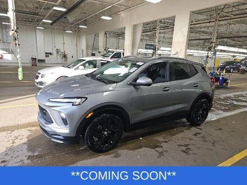 Moonstone Gray Metallic 2024 Buick Encore GX Sport Touring