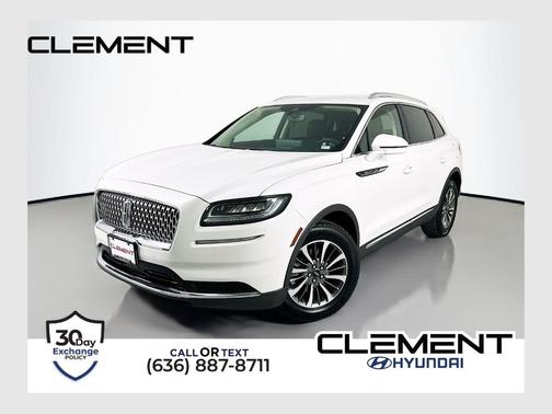White Metallic 2022 Lincoln Nautilus Standard