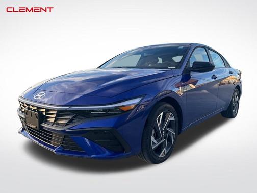 2025 Hyundai Elantra HEV Blue