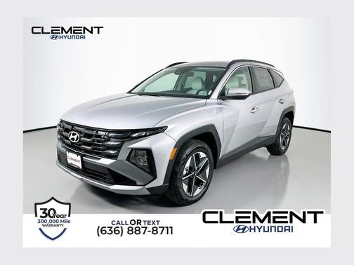 Shimmering Silver 2026 Hyundai TUCSON Hybrid SEL Convenience