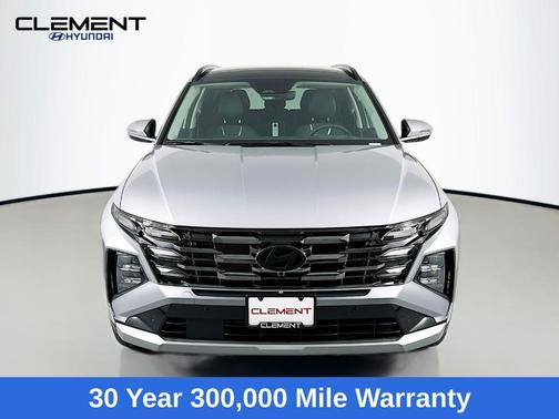 Shimmering Silver 2026 Hyundai TUCSON Hybrid Limited
