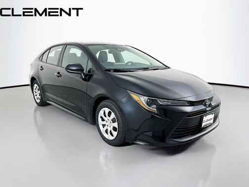 Midnight Black Metallic 2025 Toyota Corolla LE
