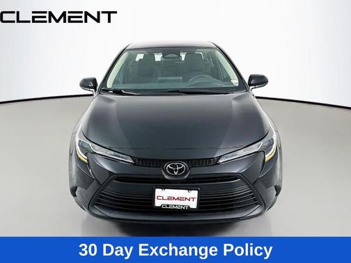 Midnight Black Metallic 2025 Toyota Corolla LE