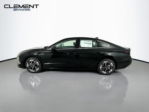 Black 2026 Hyundai SONATA SEL Sport