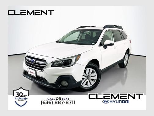Crystal White Pearl 2019 Subaru Outback 2.5i Premium